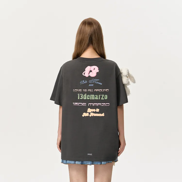 13 DEMARZO Short Sleeved T Shirts Unisex-7