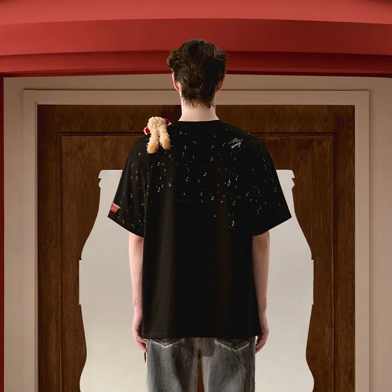 13 DEMARZO Coca Cola Collaboration Collection Drop Shoulder Sleeve T Shirt Unisex-7