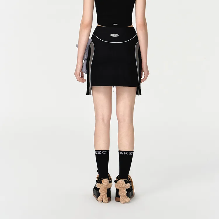 13 DEMARZO SS24 Casual Short Skirts Women's Black-3