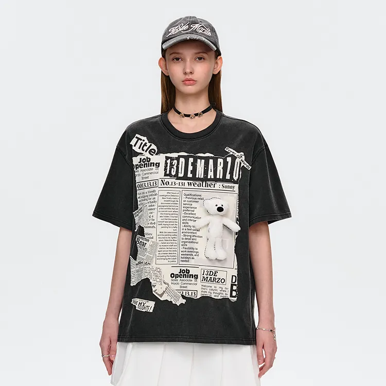 13 DEMARZO T Shirts Women's Black-2