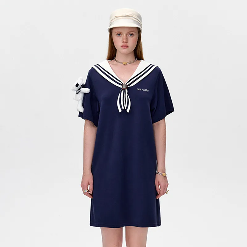 13 DEMARZO Short Sleeved Dress Women's-6