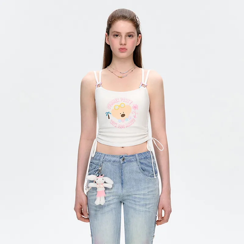 13 DEMARZO Tank Tops Women's White-2