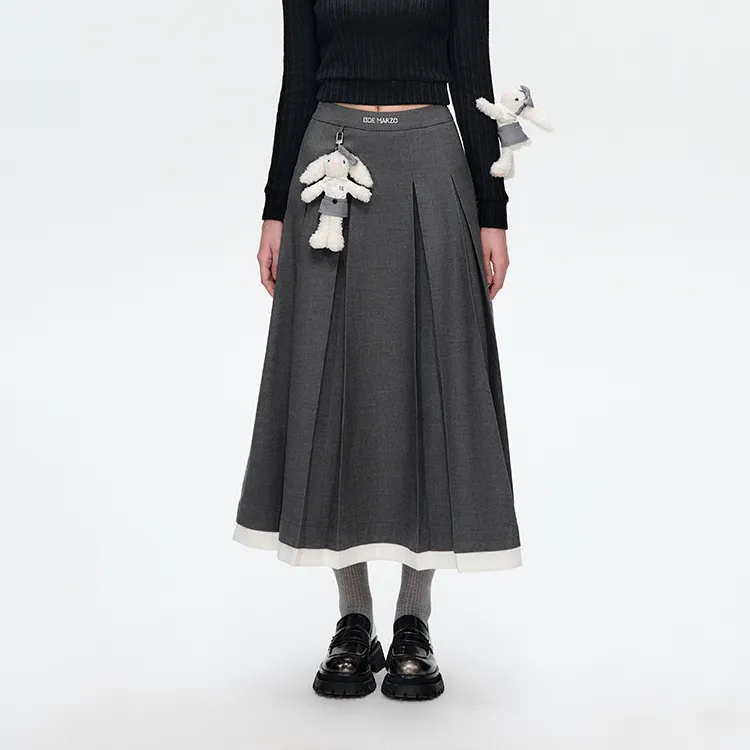 13 DEMARZO Casual Long Skirt Women's-6