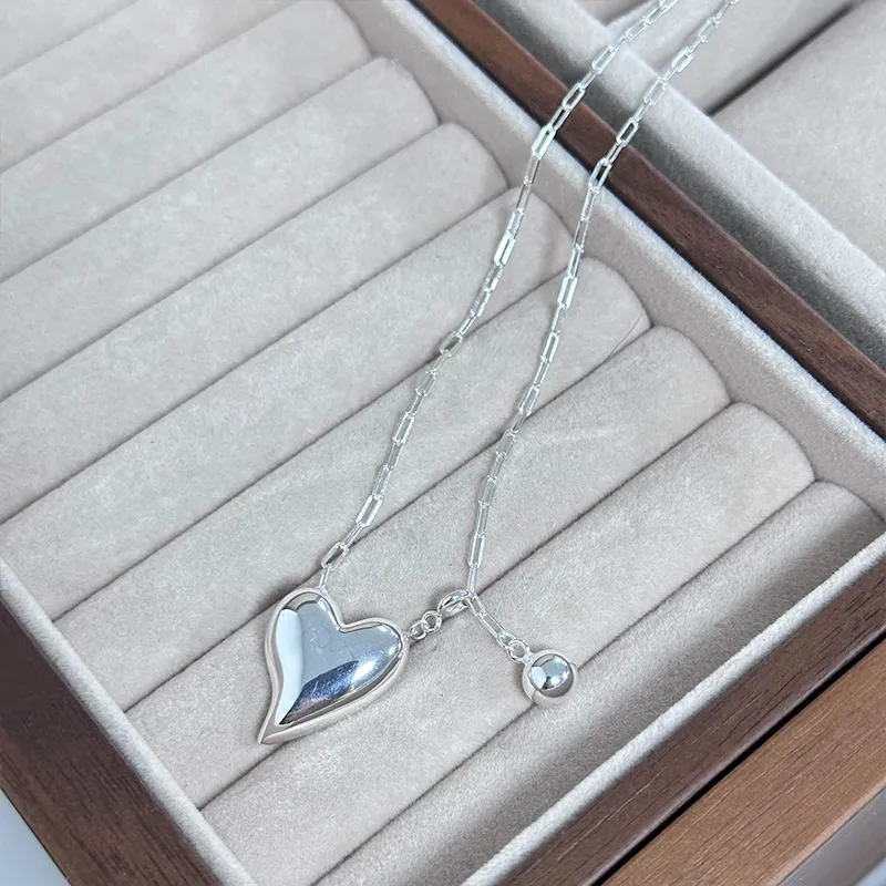 Roaelove S925 Silver Necklaces Women's-5