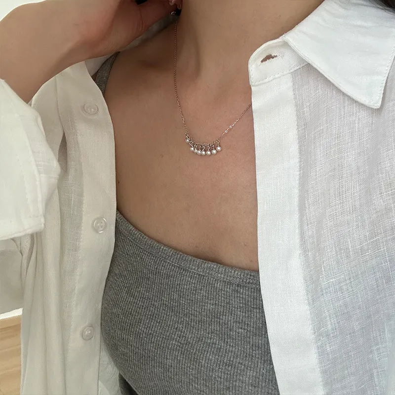 Roaelove Freshwater Pearl Necklaces Women's-2