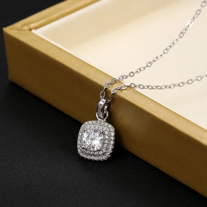 Roaelove S925 Silver Necklaces Women's-4