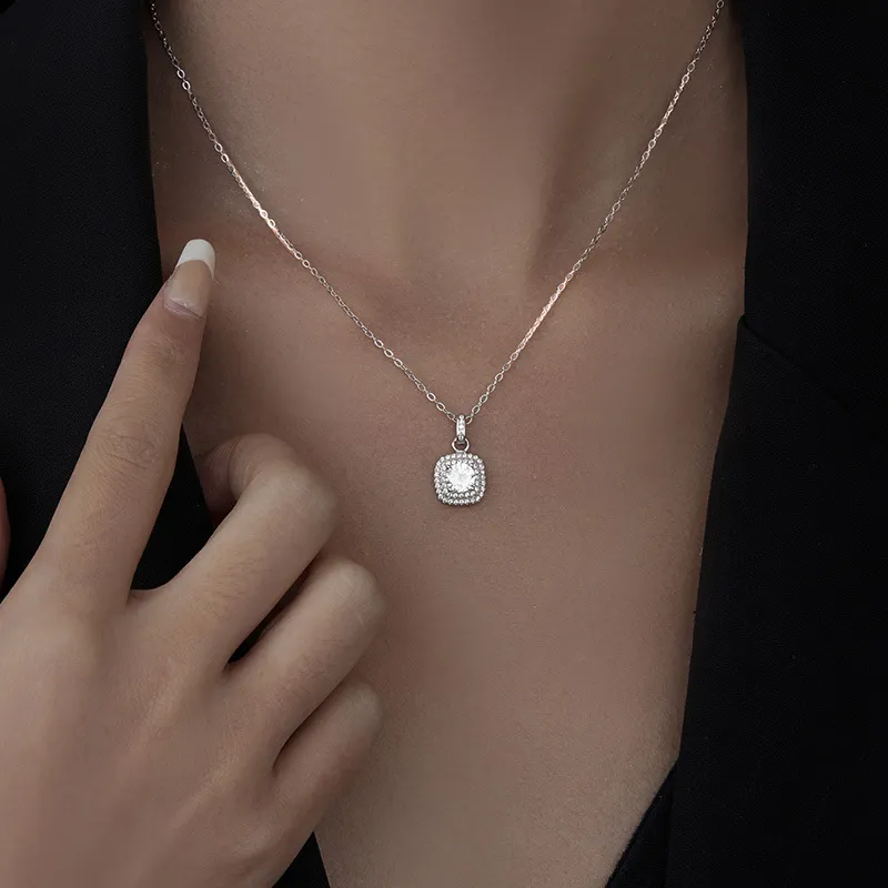 Roaelove S925 Silver Necklaces Women's-3