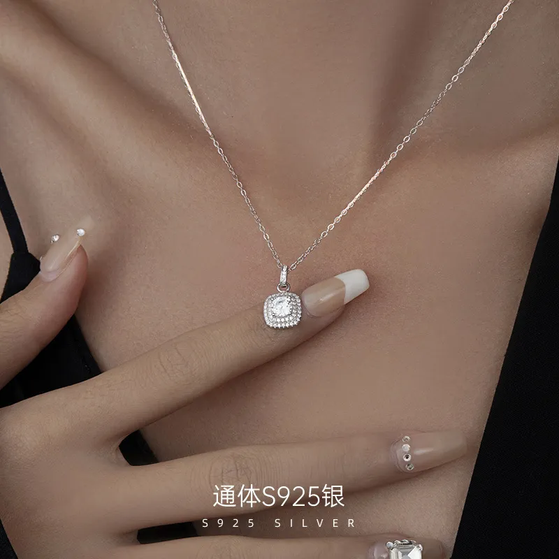 Roaelove S925 Silver Necklaces Women's-1