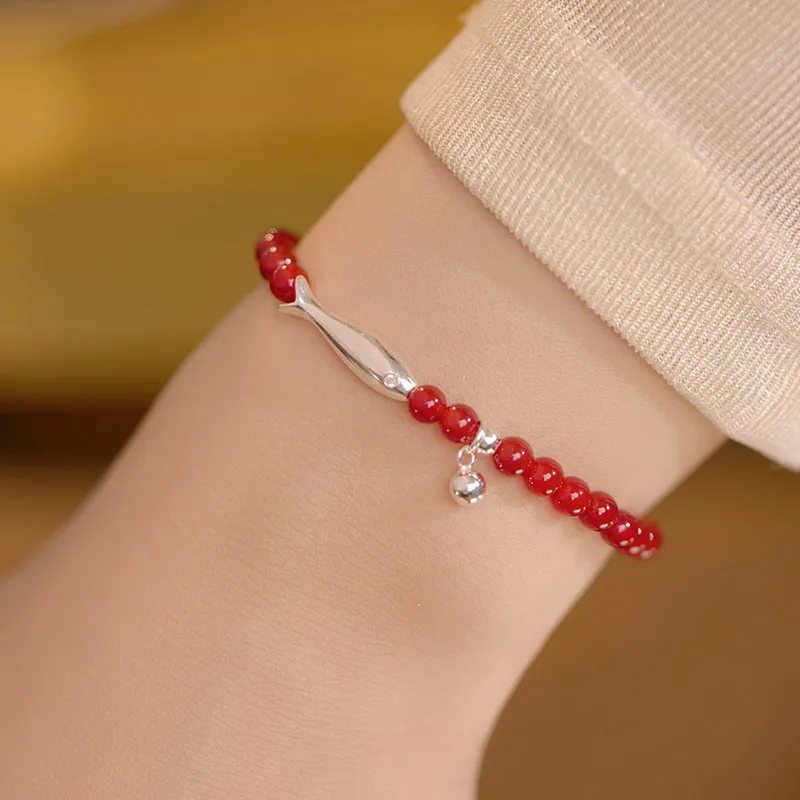 Roaelove Agate Bracelets Women's-3