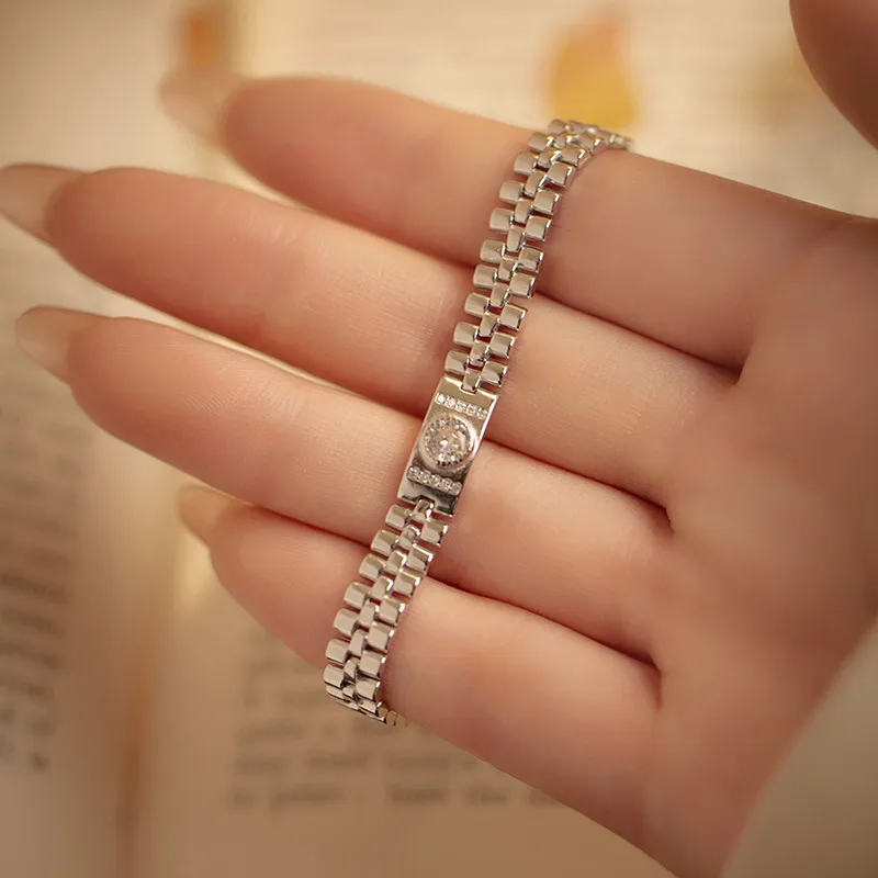 Roaelove S925 Silver Bracelets Unisex-3