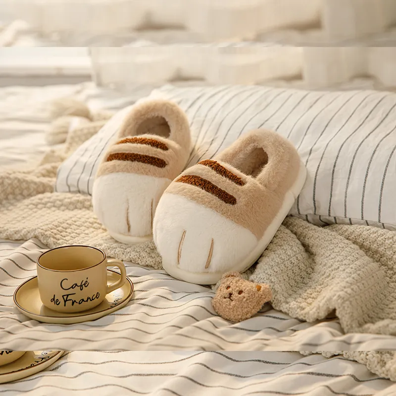 Warm edge Slippers / Home Slippers-9