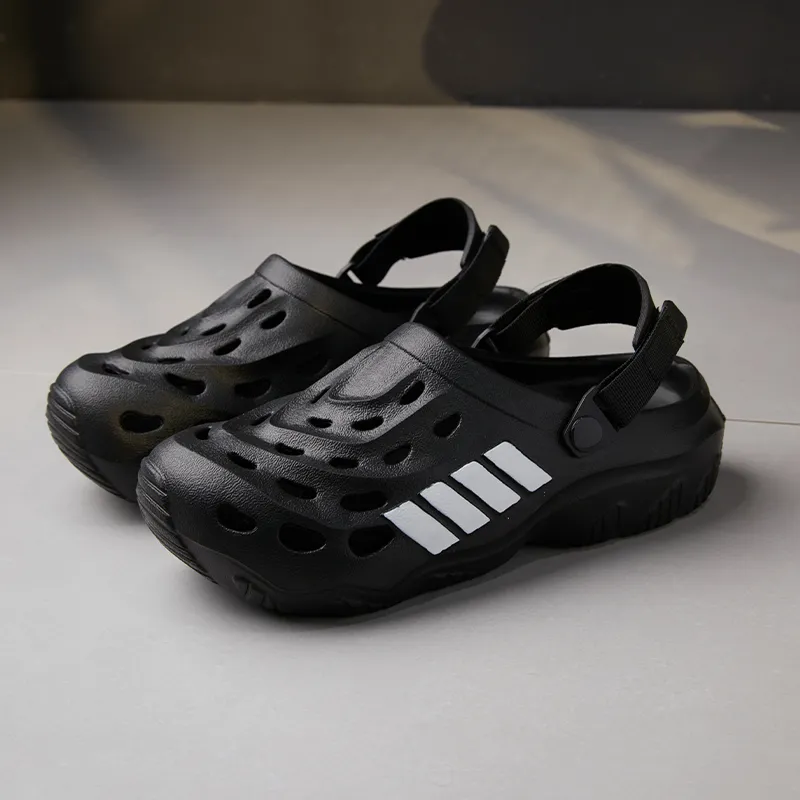 Warm Edge Platform Slippers For Men's Summer, Abrasion Resistant, Breathable, Trendy, Sports, Driving, And Student Use-8