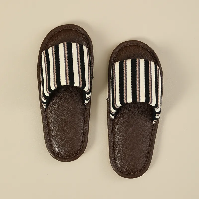 Warm Edge Unisex Minimalist Style Indoor Summer Home Flat Comfortable Versatile Lightweight Slippers For All Season Use-1