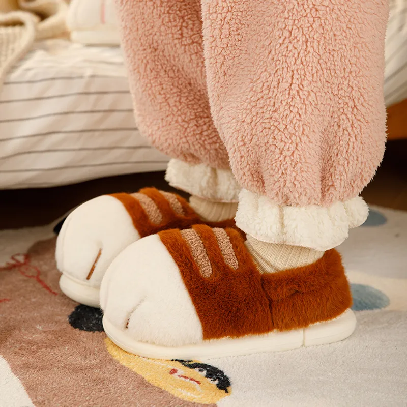 Warm edge Slippers / Home Slippers-7