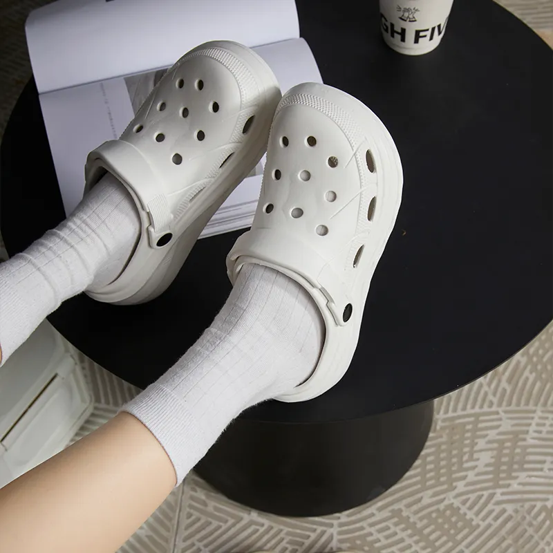 Warm Edge Slippers, Unisex Summer Indoor Home Platform Minimalist Style Comfortable Students-3
