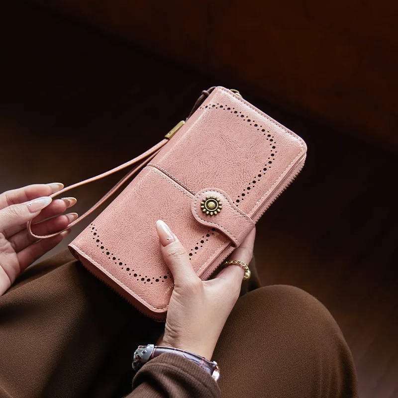 Narandu Synthetic Leather Wallet Regular Women's Multicolor-1