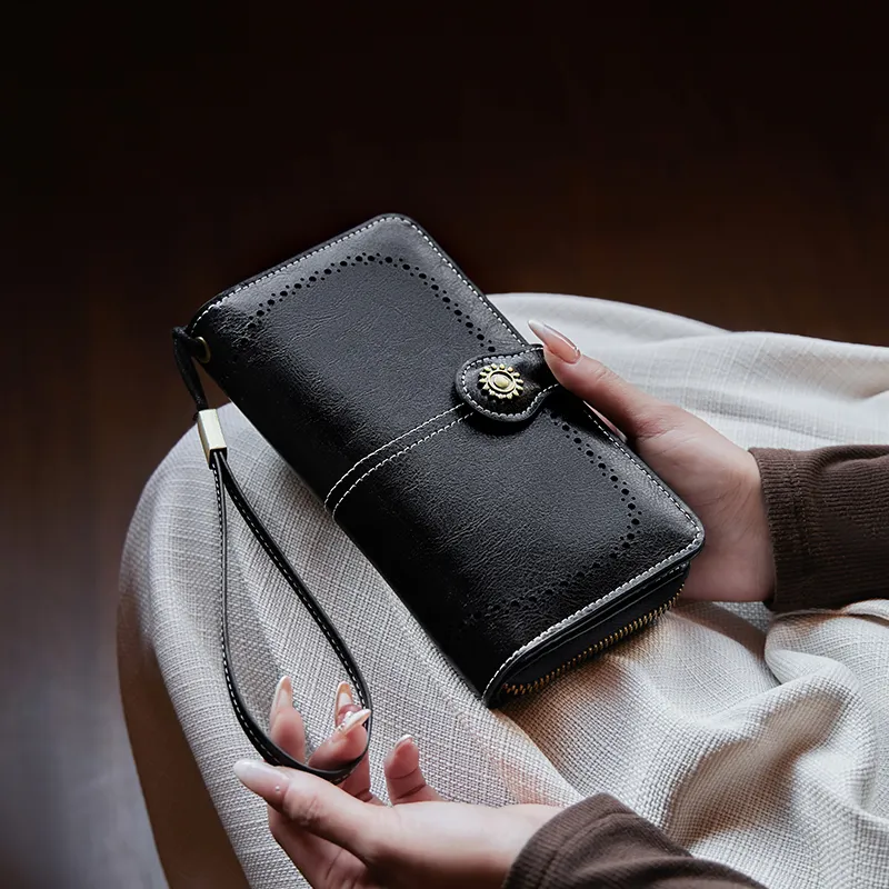 Narandu Synthetic Leather Wallet Regular Women's Multicolor-5