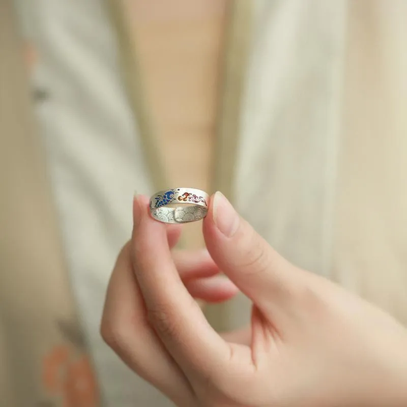 U state 999 Fine Silver Rings Unisex-1