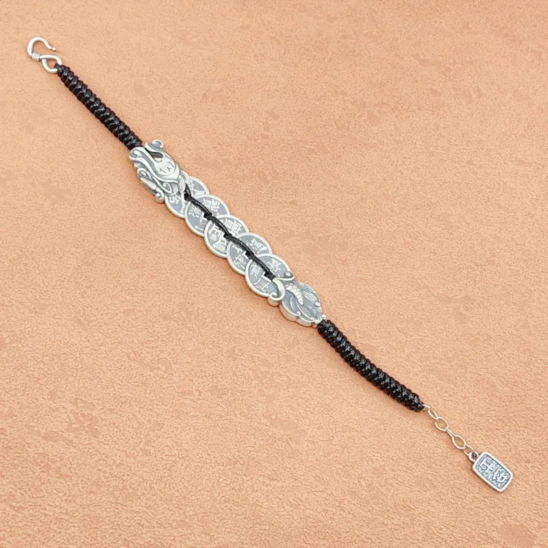 U state 999 Fine Silver Pure Silver Bracelets Unisex-6