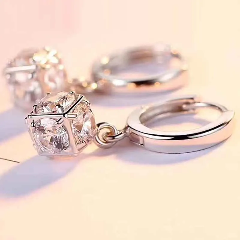 U state Sterling Silver 990 Earrings Women's-2