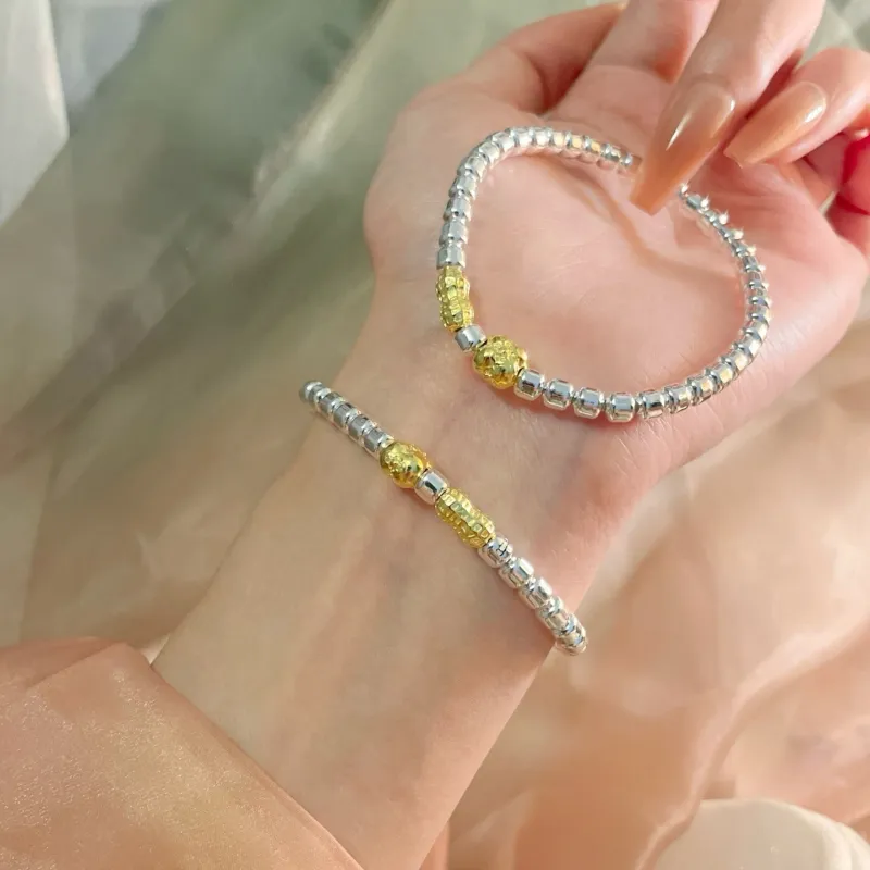 U state 999 Fine Silver Pure Silver Bracelets Women's-4