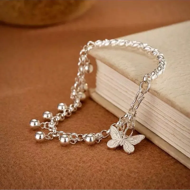 U state 999 Fine Silver Bracelets Women's-3
