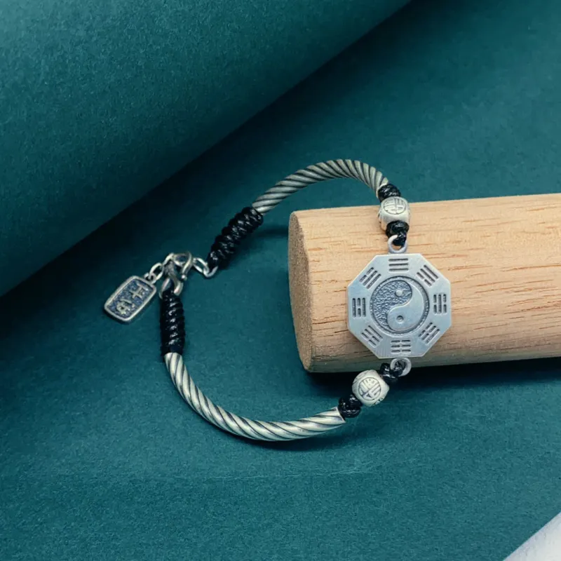 U state 999 Fine Silver Bracelets Unisex-3