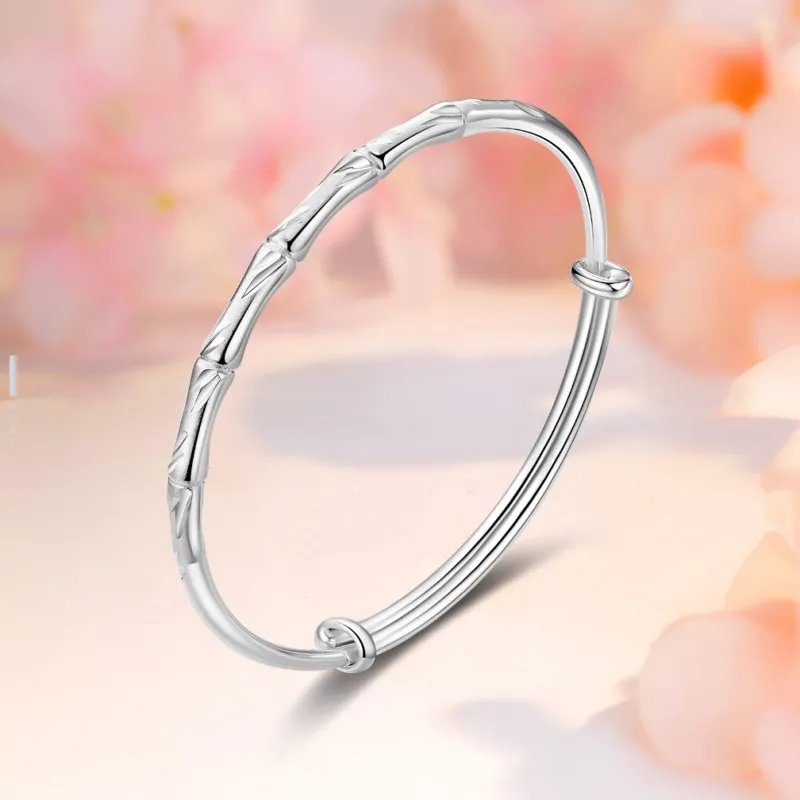 U state 999 Fine Silver Sterling Silver Bracelets Women's-2