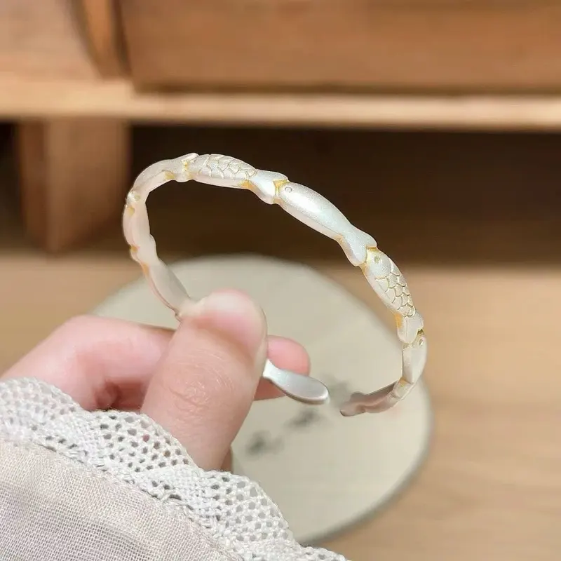 U state 999 Fine Silver Bangles Unisex-2