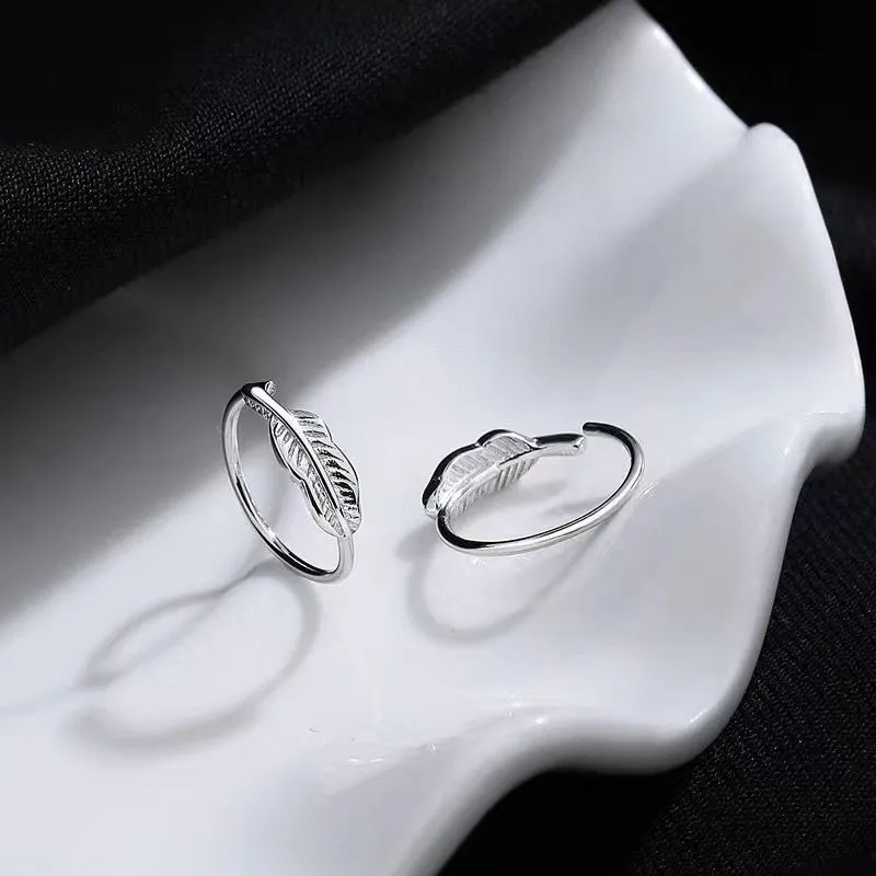 U state S990 Silver Earrings Women's-2