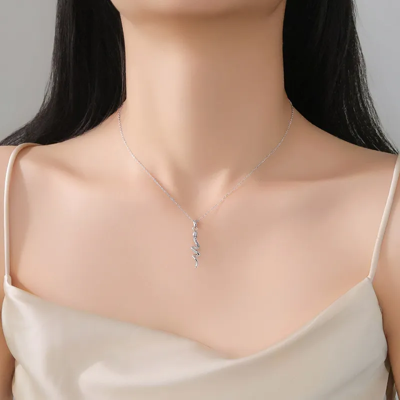 U state 999 Fine Silver Necklaces Women's-2