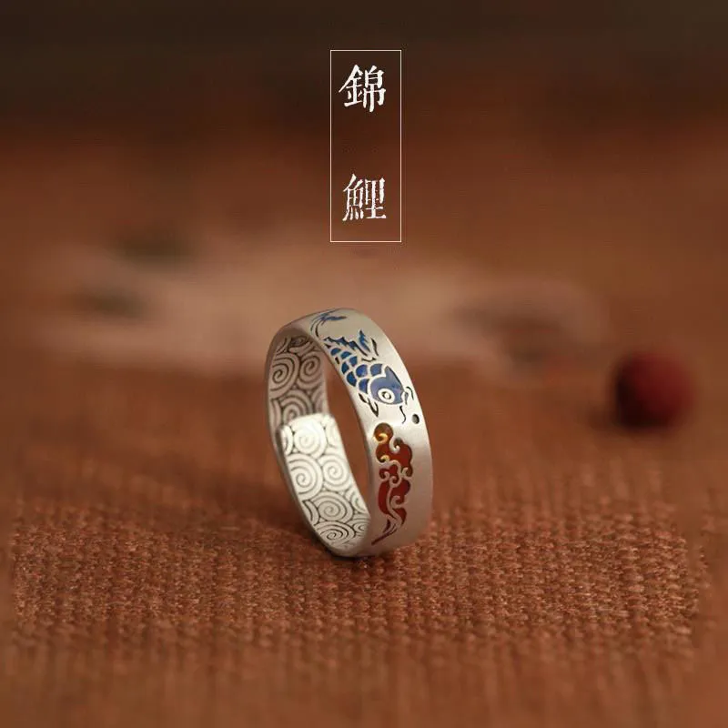 U state 999 Fine Silver Rings Unisex-2