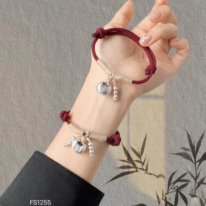 U state 999 Fine Silver Sterling Silver Bracelet Unisex-1