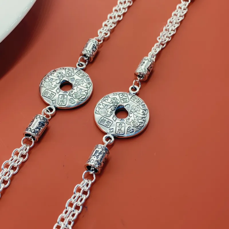 U state 999 Fine Silver Bracelets Women's-2