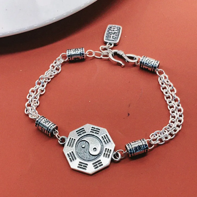 U state 999 Fine Silver Bracelets Unisex-1