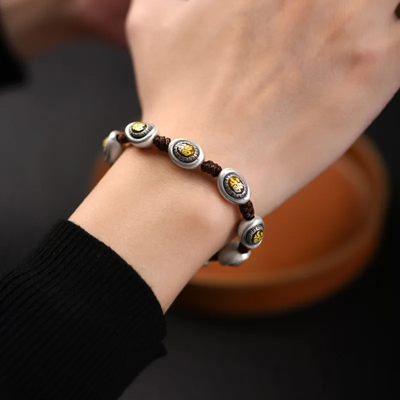 U state 999 Fine Silver Bracelets Unisex-4