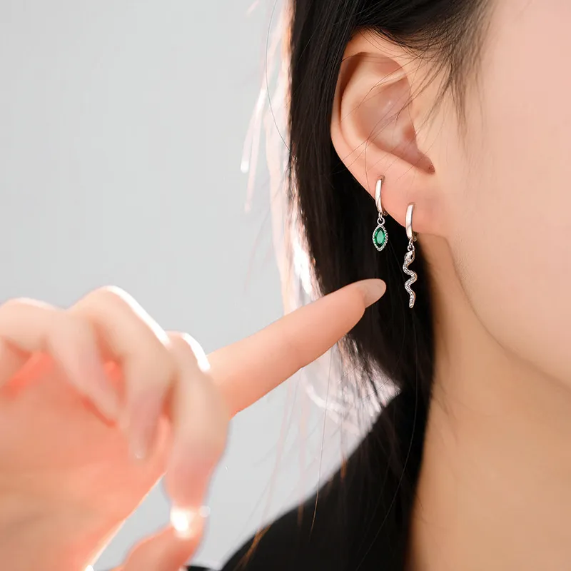 U state 999 Fine Silver Earrings Women's-3