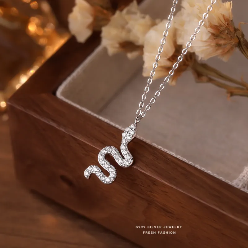 U state 999 Fine Silver Necklaces Women's-3