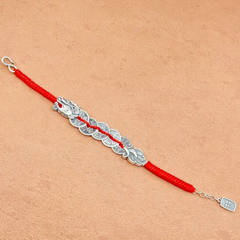 U state 999 Fine Silver Pure Silver Bracelets Unisex-1