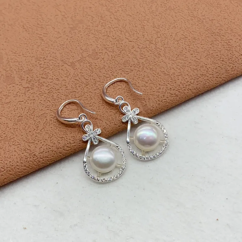 U state 990 Fine Silver Earrings Women's-2