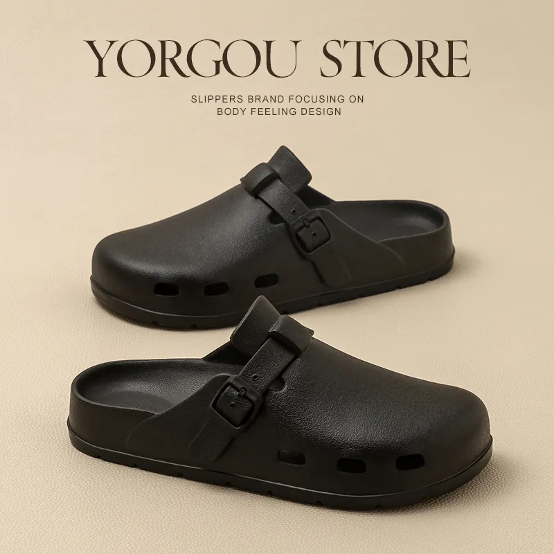 Far Port EVA Abrasion Resistant Slip Resistant Wrap toe Slippers Unisex-14