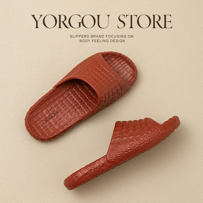 Far Port Slip Resistant Abrasion Resistant Slide Slippers Unisex-9