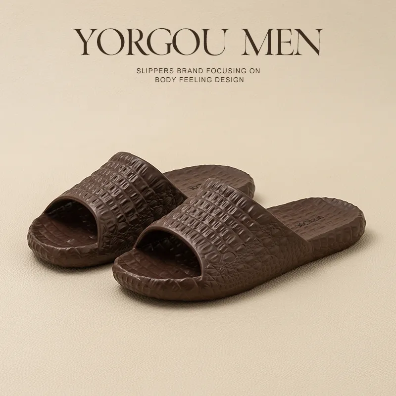 Far Port Slip Resistant Abrasion Resistant Slide Slippers Unisex-17