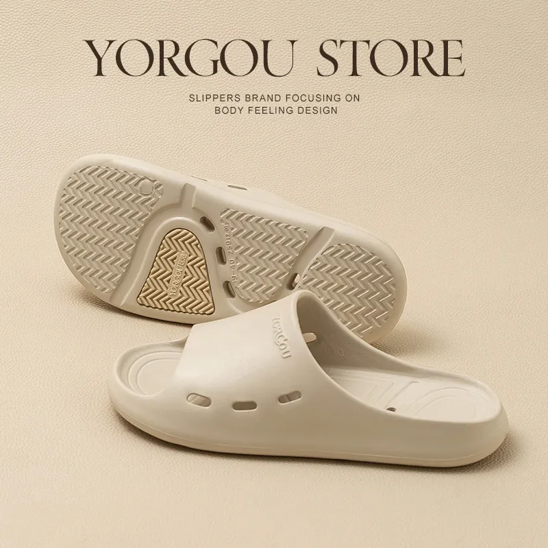 Far Port Slip-Resistant Abrasion-Resistant Slide Slippers Unisex-3