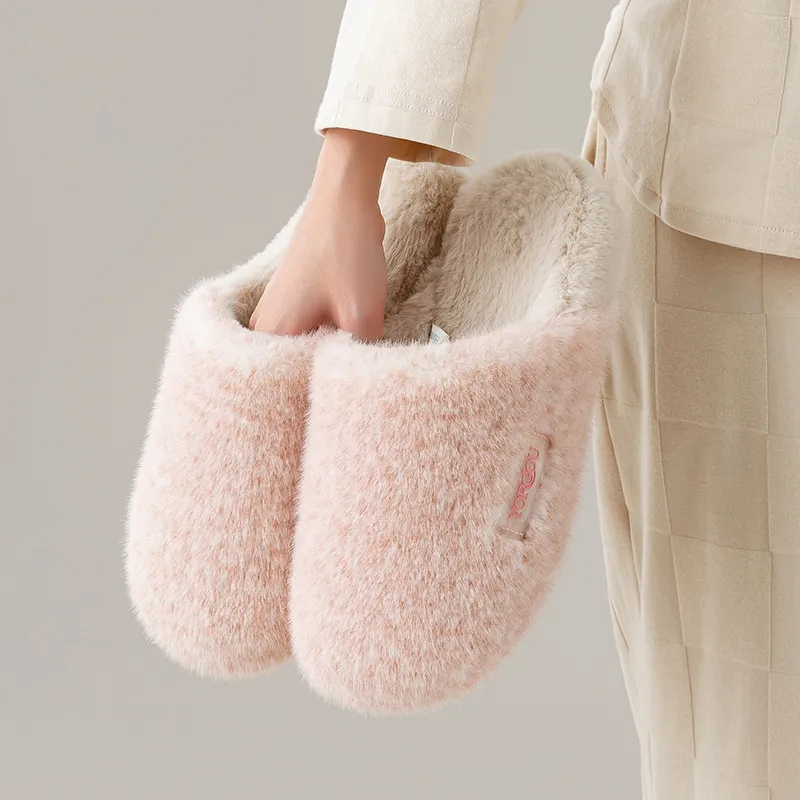 Far Port Wrap toe Slippers Unisex Pink-2