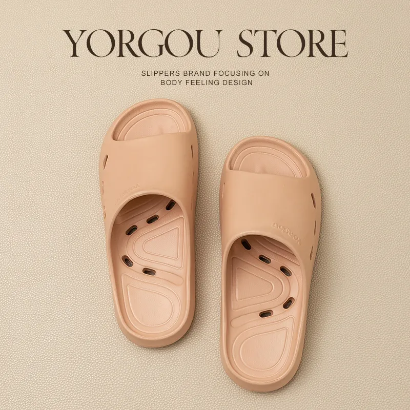Far Port Slip-Resistant Abrasion-Resistant Slide Slippers Unisex-9