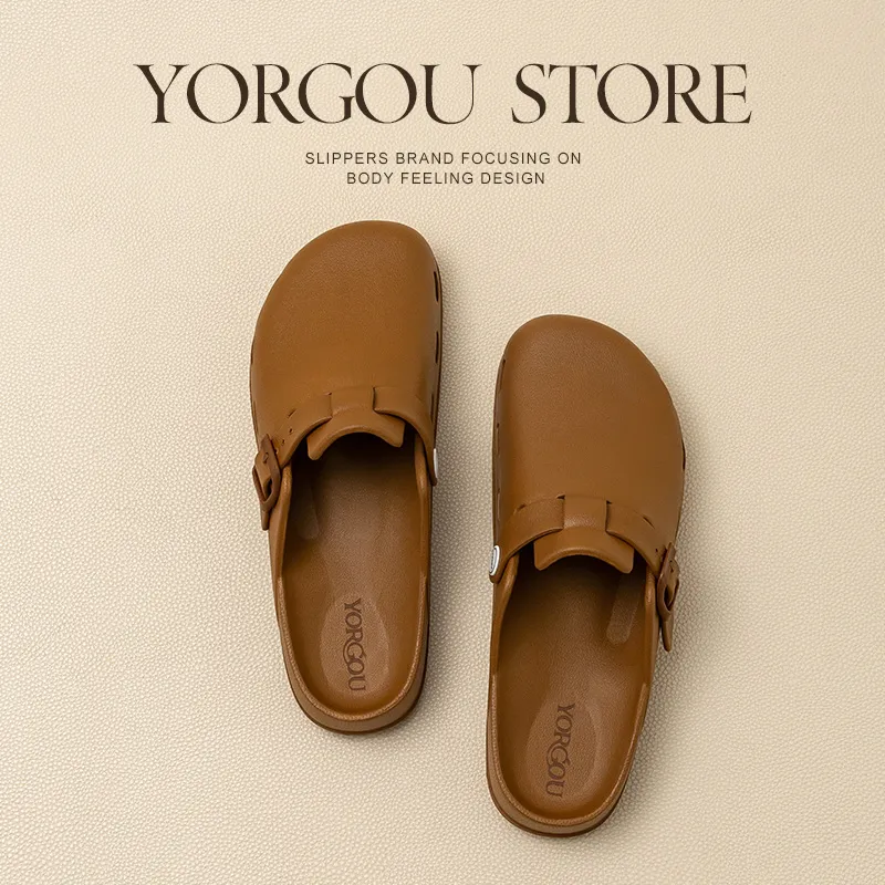 Far Port EVA Abrasion Resistant Slip Resistant Wrap toe Slippers Unisex-11