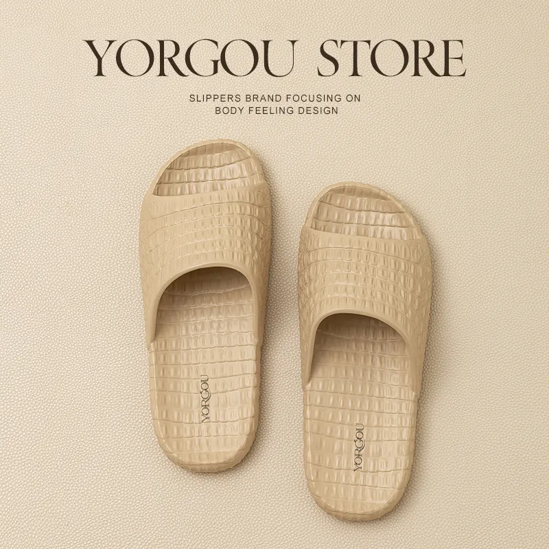 Far Port Slip Resistant Abrasion Resistant Slide Slippers Unisex-3