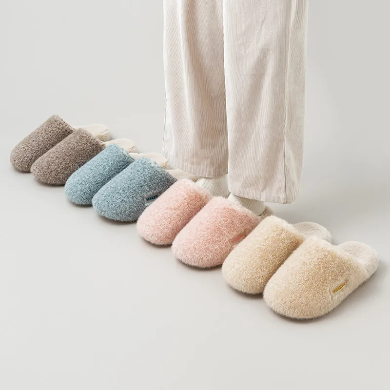 Far Port Wrap toe Slippers Unisex Pink-4