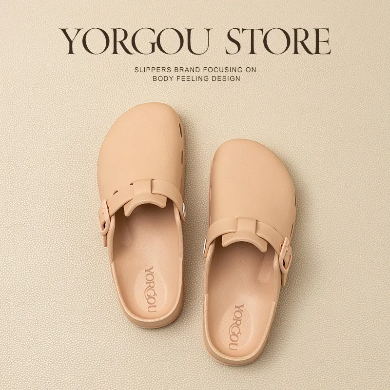 Far Port EVA Abrasion Resistant Slip Resistant Wrap toe Slippers Unisex-5